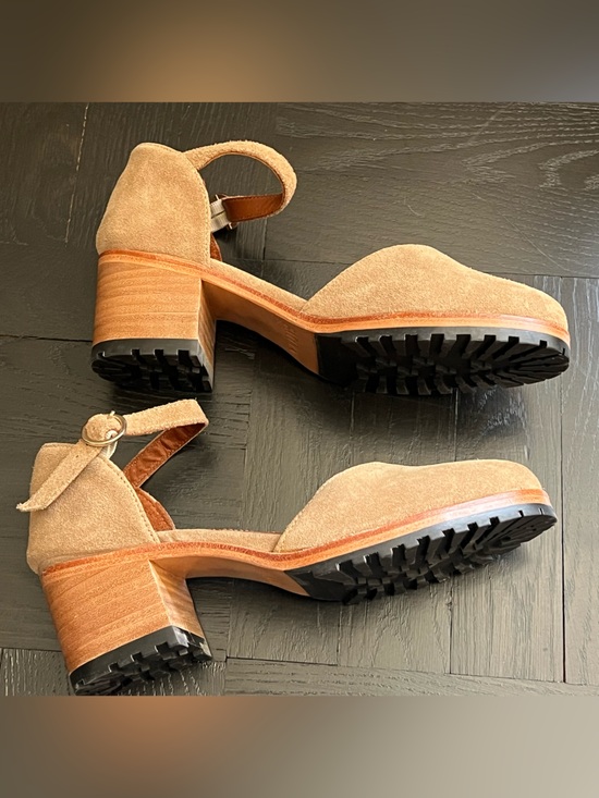 portland leather goods Shoes - Portland Leather Patina Suede Mary Jane